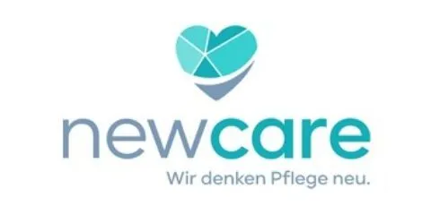 newcare - wir denken Pflege neu Logo in türkis