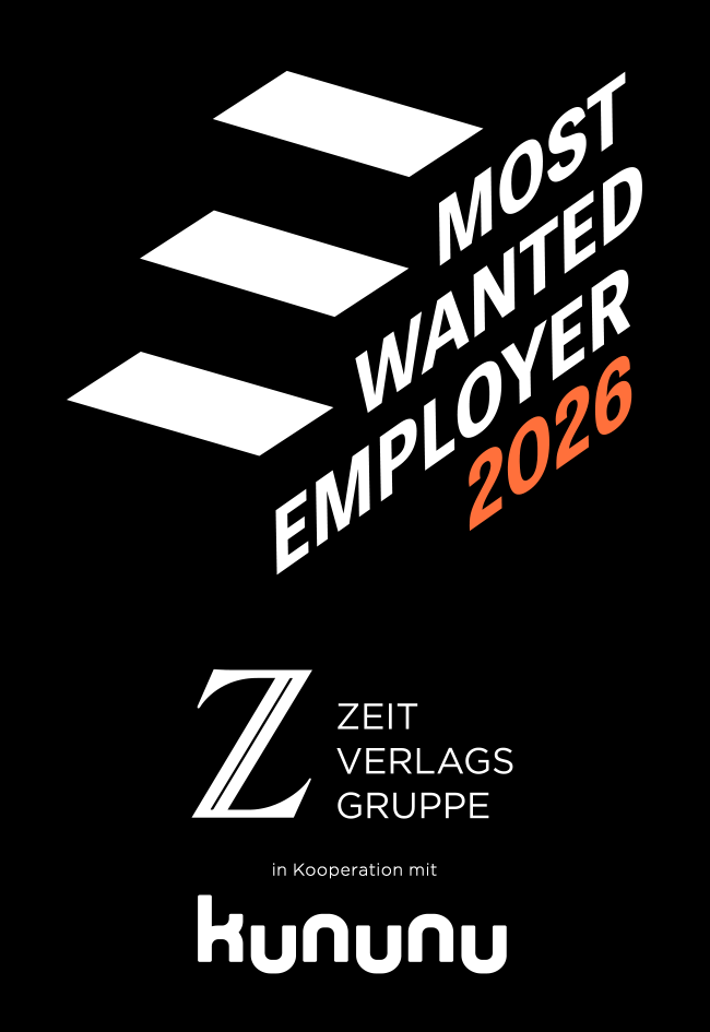 Most Wanted Employer 2026 - Zeit - Kununu